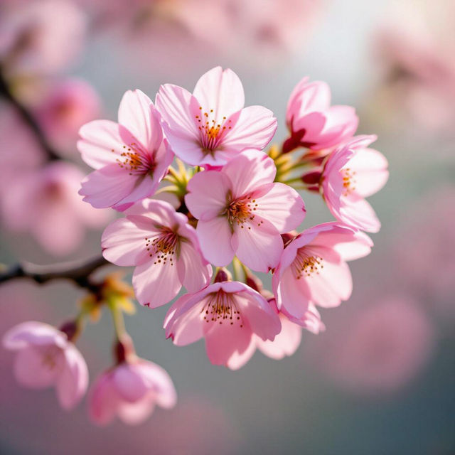 Pink Flowers Wallpaper gallery