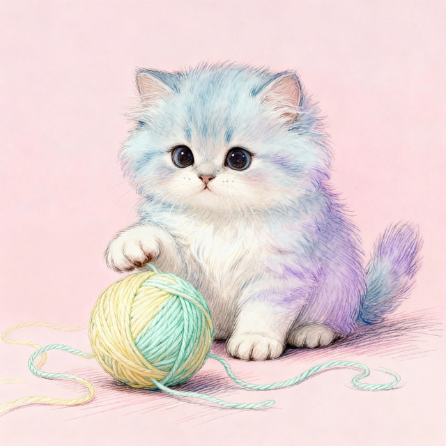Cute Cat Drawings - Made With AI gallery