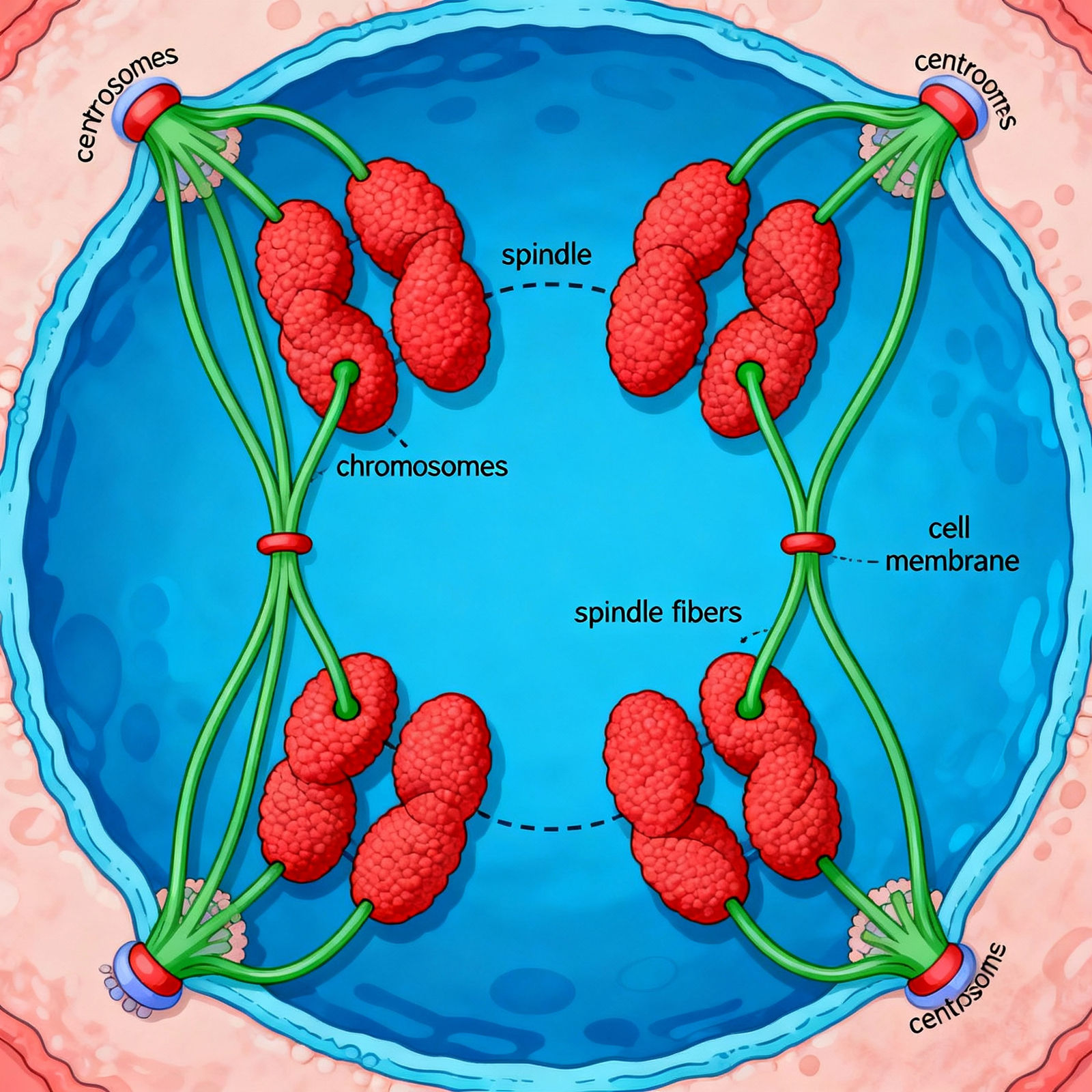 Anaphase Drawing AI Generated Art