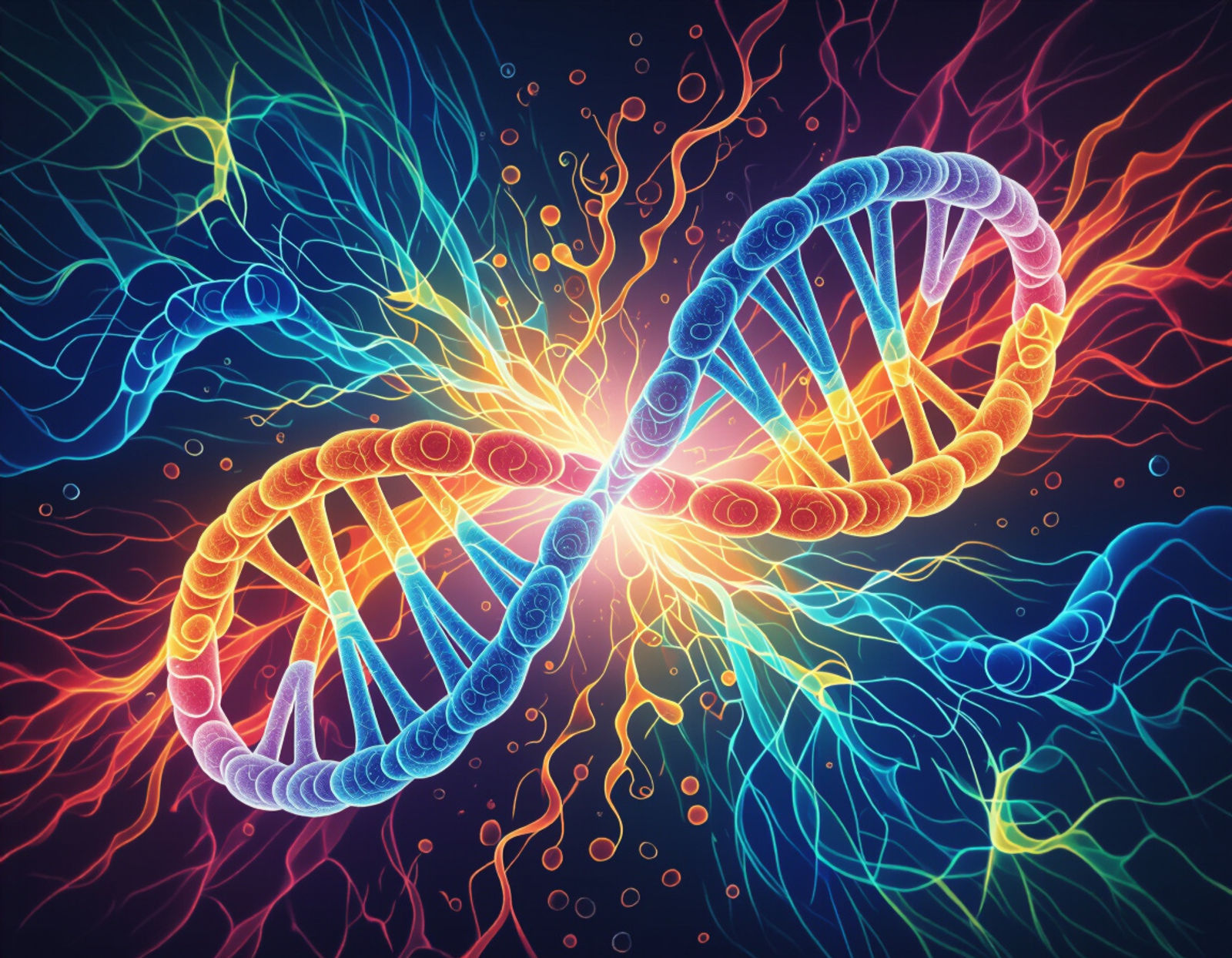 Anaphase Drawing AI Generated Art