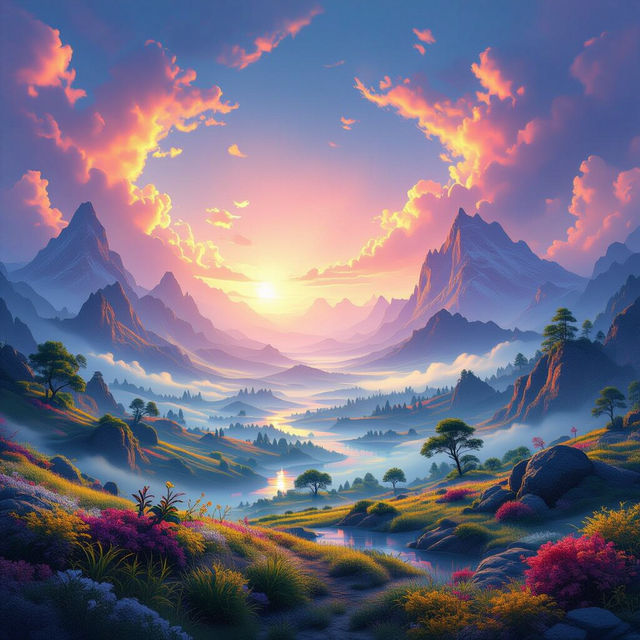 Beautiful Background Wallpapers - AI Generated gallery