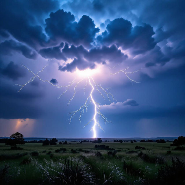 Pictures Of Thunderstorms - Created With AI gallery