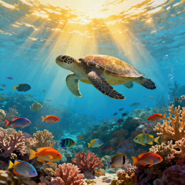 Underwater Drawings - AI Generated Art gallery