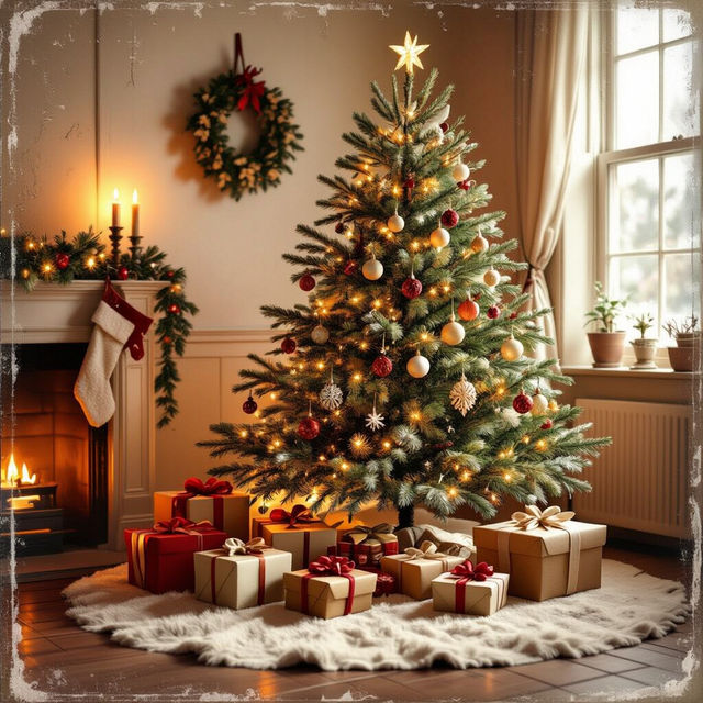 Vintage Christmas Phone Wallpaper gallery