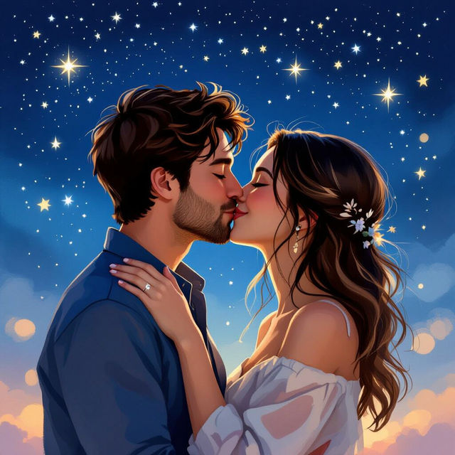 Kissing Art - AI Generated gallery