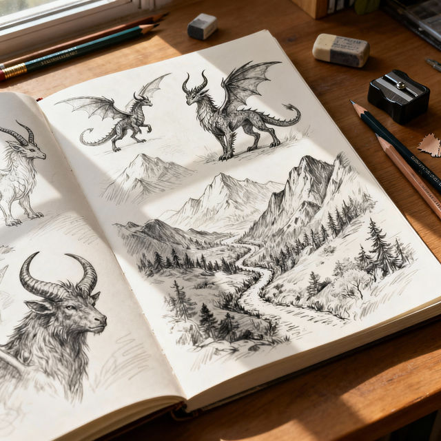 Sketch Pad Art gallery