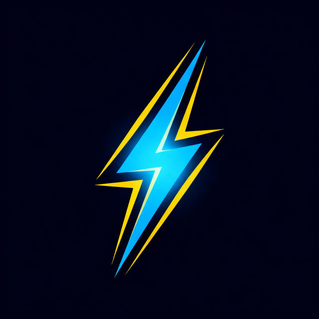Lightning Bolt Clip Art - AI Generated gallery