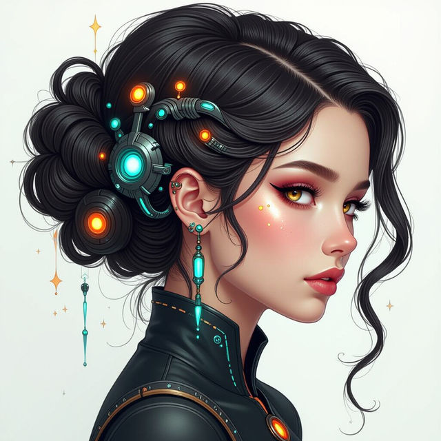 Hairstyles Drawing gallery