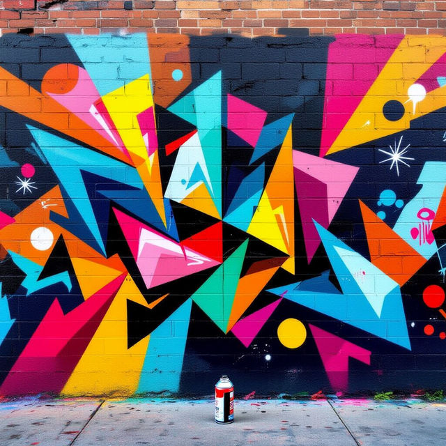 Street Art Prints - Made With AI gallery