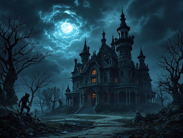 Haunted House Drawing gallery