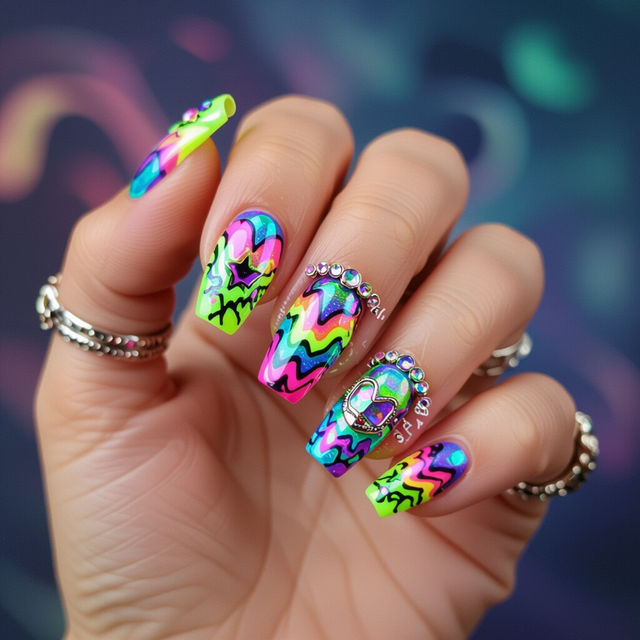 Crazy Nail Art gallery