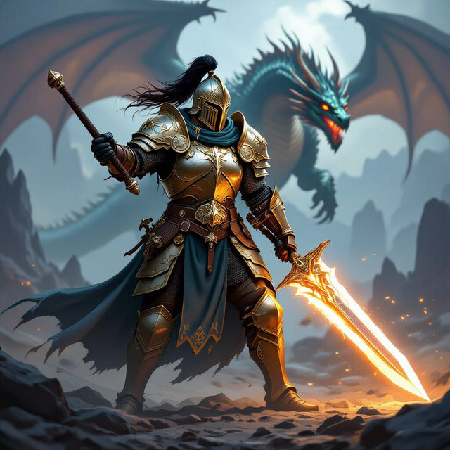 D&D Fighter Art gallery