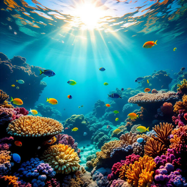 Coral Reef Pictures - AI Generated gallery