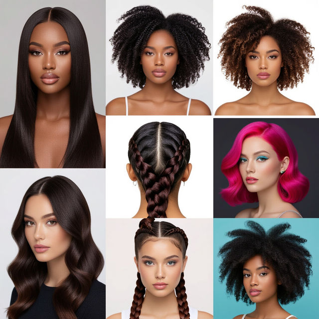 Types Of Hair With Pictures gallery