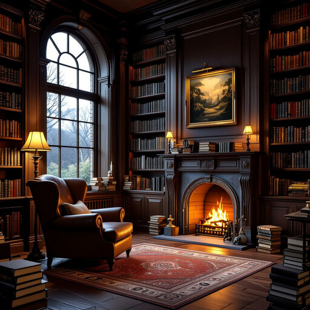 Bookshelf Images - Made With AI gallery