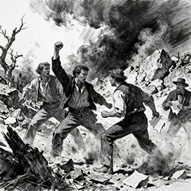 Bleeding Kansas Drawing gallery