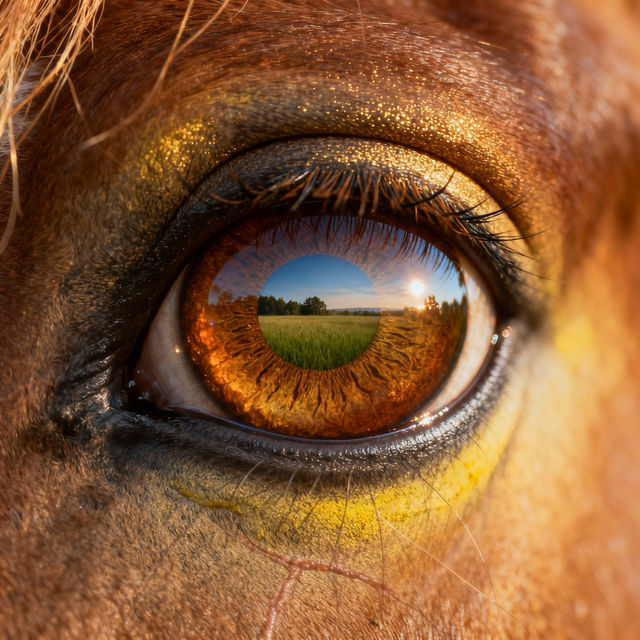 Horse Eye Drawings - AI Generated Art gallery