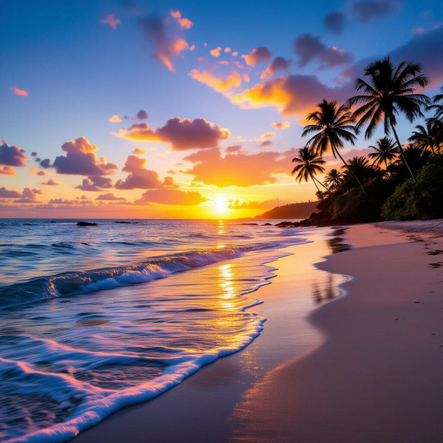 Beach Background Images - Made With AI gallery