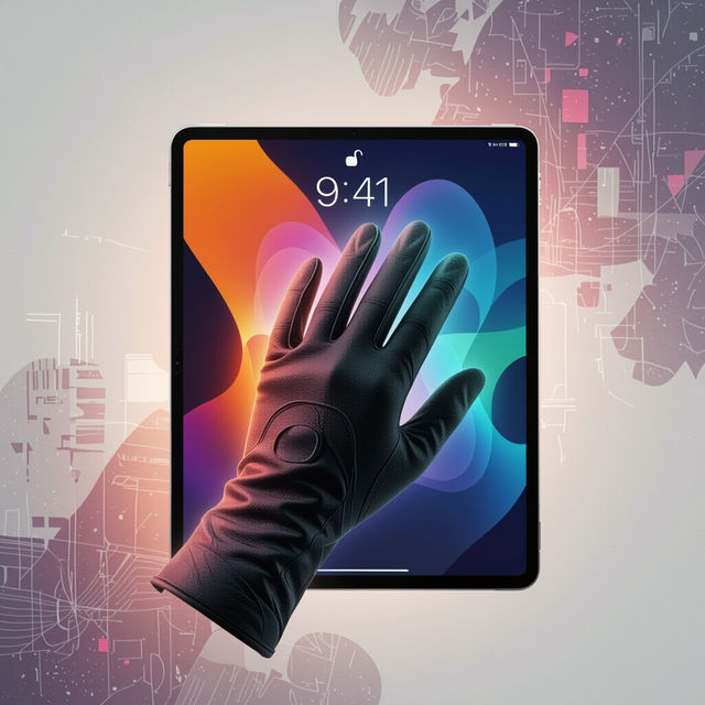 Drawing Glove for iPad Art gallery