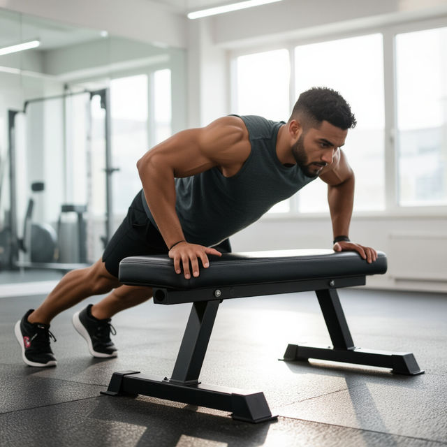 Incline Push-up Exercise Images gallery