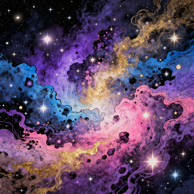 Irregular Galaxy Drawings gallery