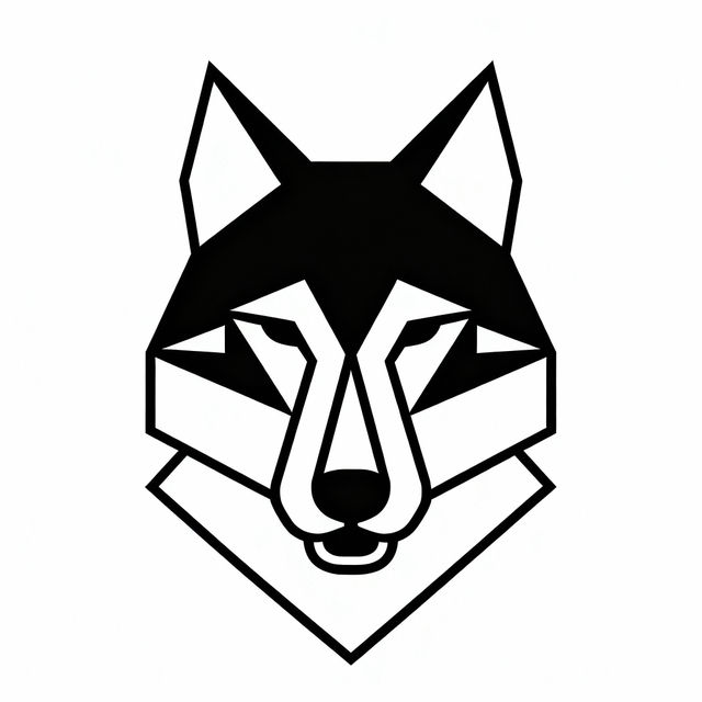 Wolf Face Drawing - Easy AI Art gallery