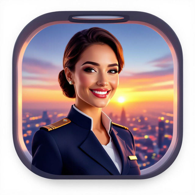 Flight Attendant Pictures - AI Generated gallery