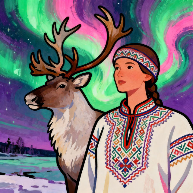 Sami Drawings - AI Generated Art gallery