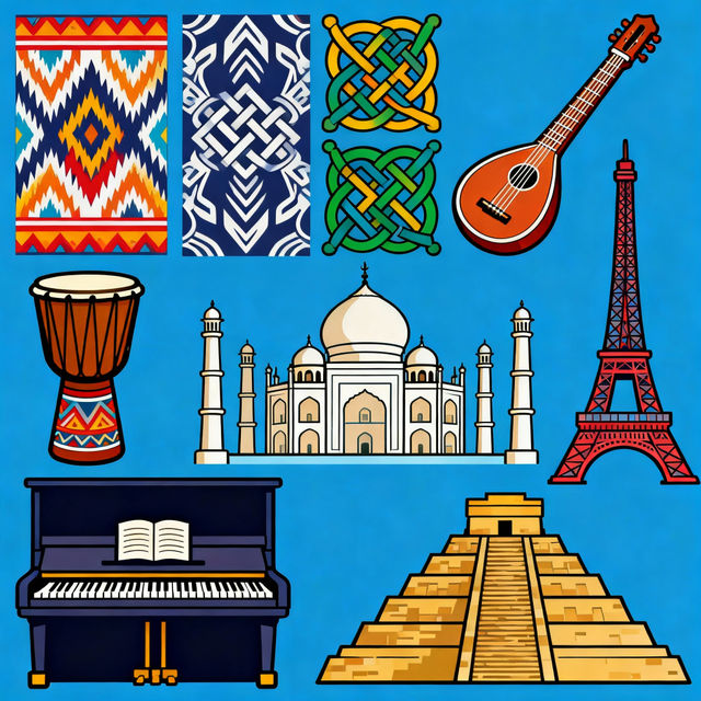 Culture Clip Art - Made With AI gallery