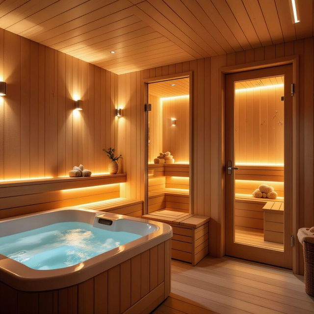 Sauna Pictures - AI Generated gallery