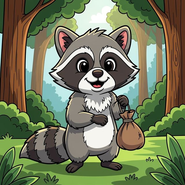 AI Racoon Drawing Generator gallery