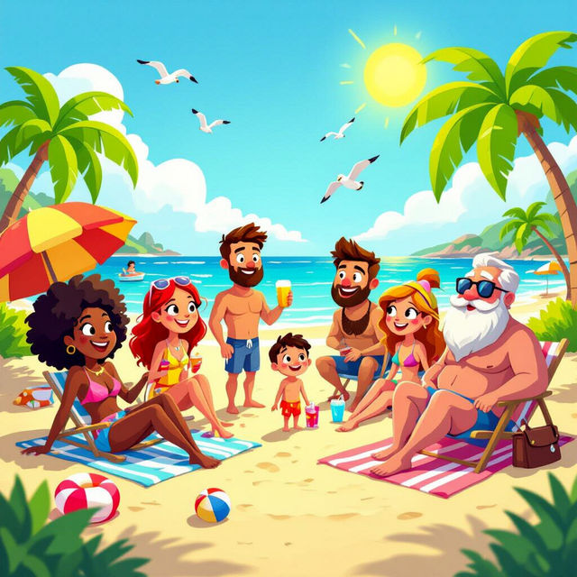 Summer Cartoon Images gallery