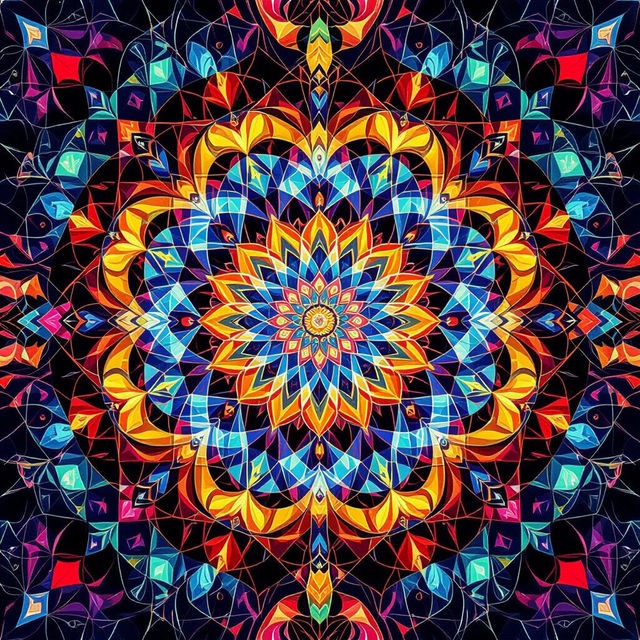 Explore Stunning DMT Art Generated by AI gallery