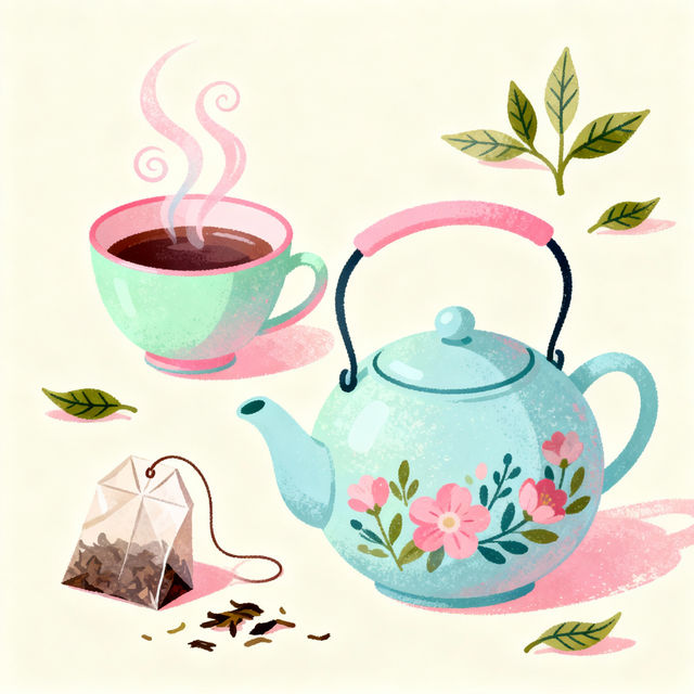Tea Clip Art - Made With AI gallery