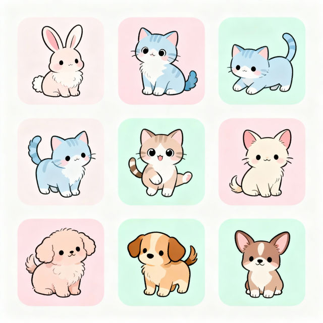 Easy Cute Little Animal Drawings gallery