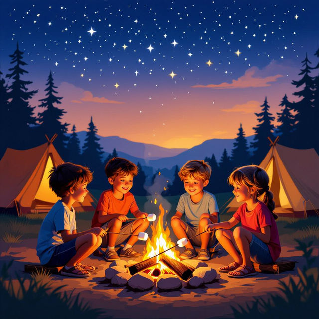 Summer Camp Images - Made With AI gallery