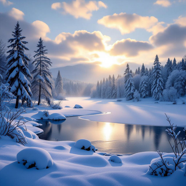 Free Winter Images - AI Generated gallery