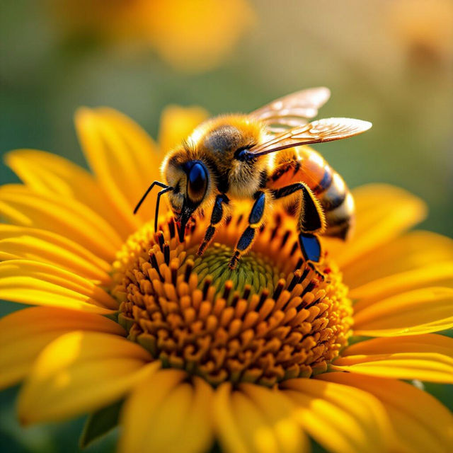Pictures of Honey Bees - Made With AI gallery