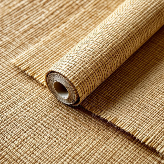 Peel and Stick Grasscloth Wallpaper gallery