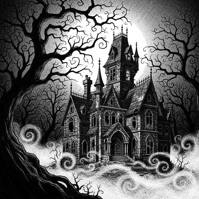 Explore AI-Generated Scary Drawings gallery