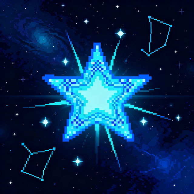 Pixel Art Stars gallery