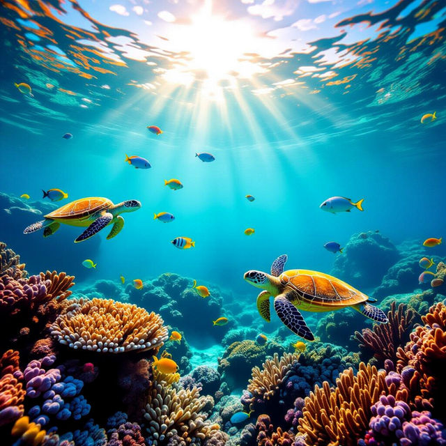 Underwater Wallpapers - Made With AI gallery