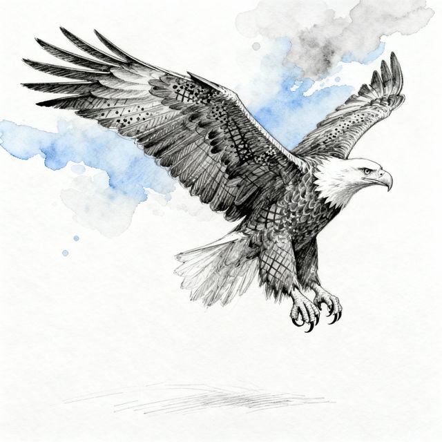 Bald Eagle Drawing - Easy & Artistic gallery