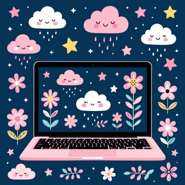 Cute Pink Wallpaper for Laptops gallery