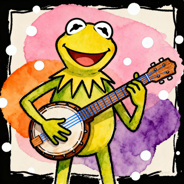 Kermit The Frog Drawings - Made With AI gallery
