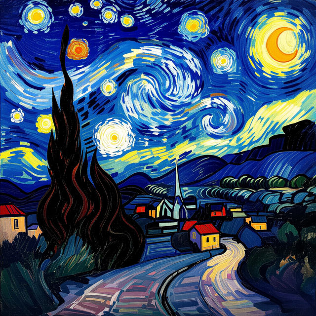 Starry Night Art gallery