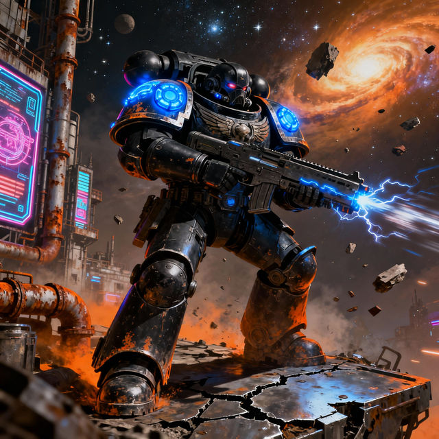 Space Marine Drawings gallery