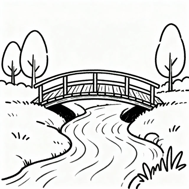 Easy Bridge Drawings - Made With AI gallery