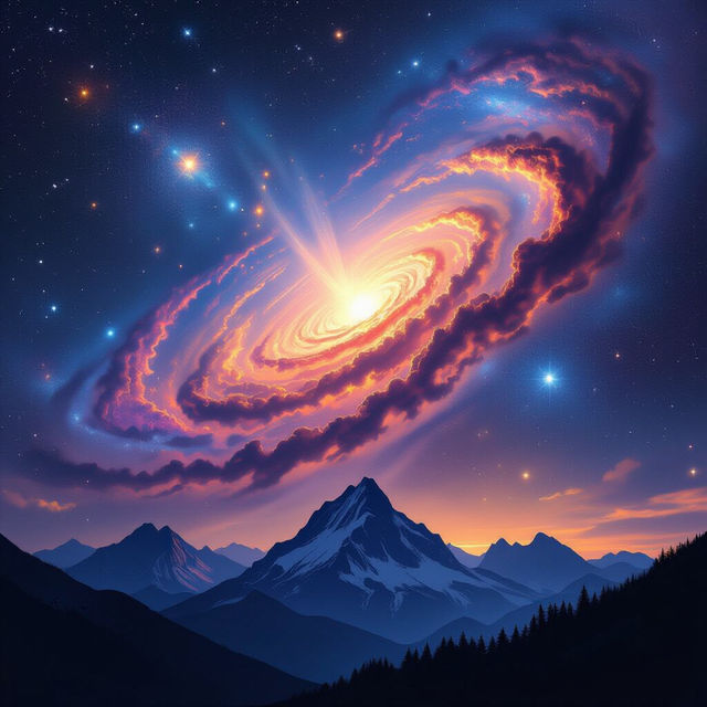 Galaxy Night Sky Wallpapers gallery