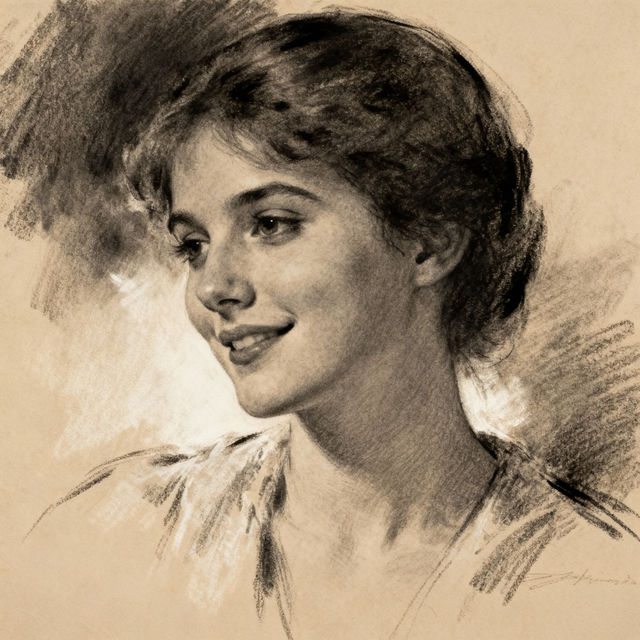 John Singer Sargent Drawings - AI Inspired gallery